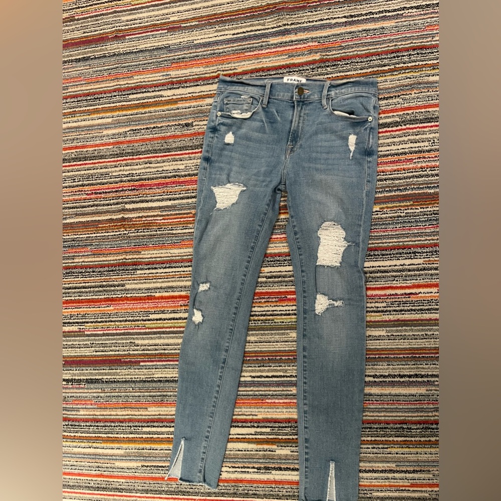 FRAME denim skinny jeans